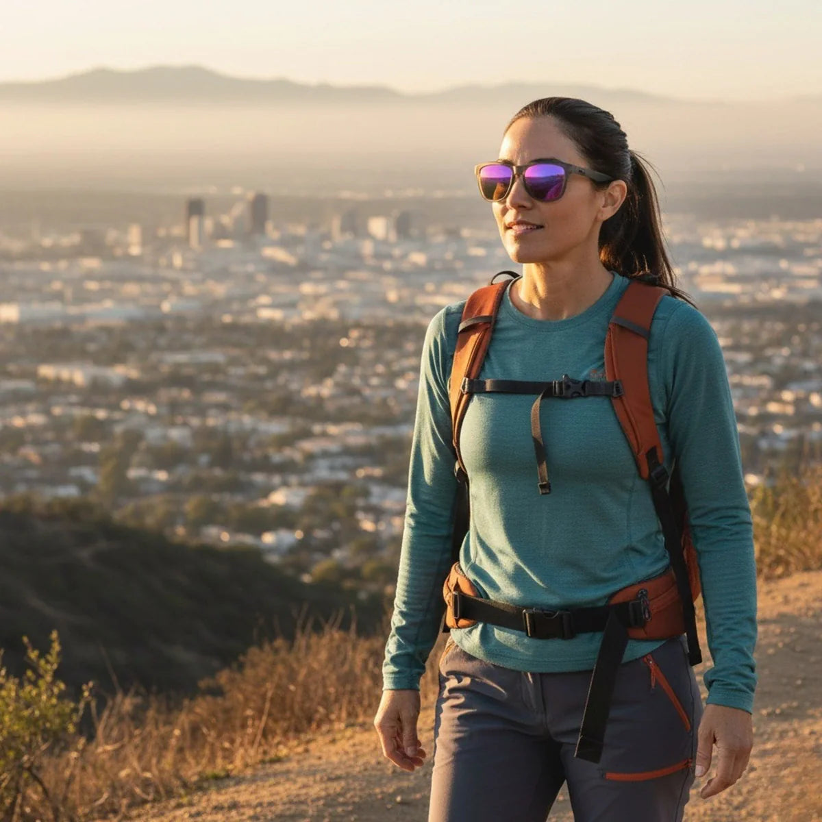 Lentes para senderismo de mujer