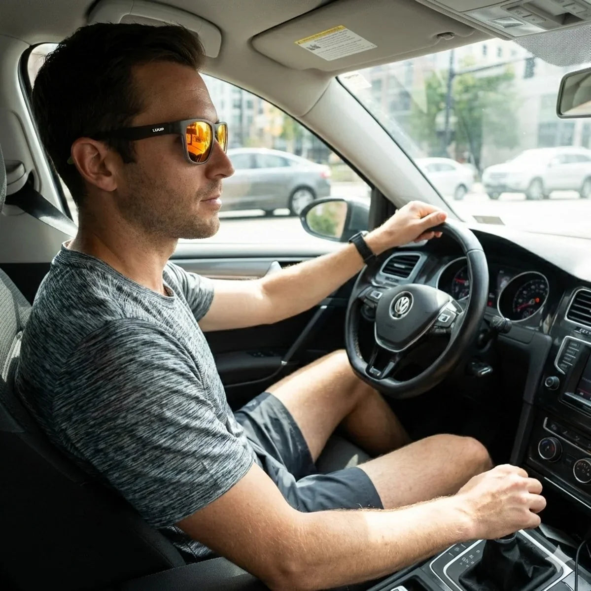 Lentes para manejar de hombre