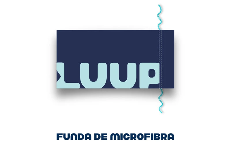 Funda de microfibra para lentes de sol deportivos LUUP