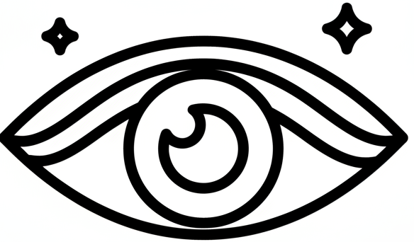 Icono de menos fatiga visual alternativo