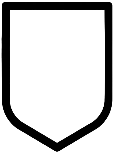 Icono simple de protección